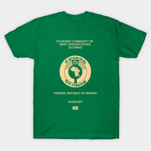 Nigeria passport T-Shirt